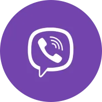 Фиолетовый логотип Viber